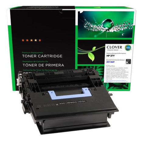 Clover Technologies Group, LLC Remanufactured Extra High Yield Toner Cartridge for HP CF237Y (HP 37Y)