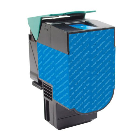 Clover Technologies Group, LLC Remanufactured High Yield Cyan Toner Cartridge for Lexmark C540/C544/X543/X544
