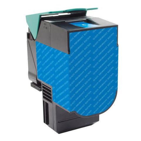 Clover Technologies Group, LLC Remanufactured High Yield Cyan Toner Cartridge for Lexmark CS310/CS410/CS510
