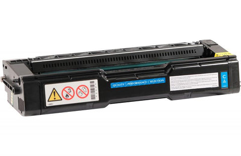 Clover Technologies Group, LLC Clover Imaging Remanufactured High Yield Cyan Toner Cartridge for Ricoh 406476