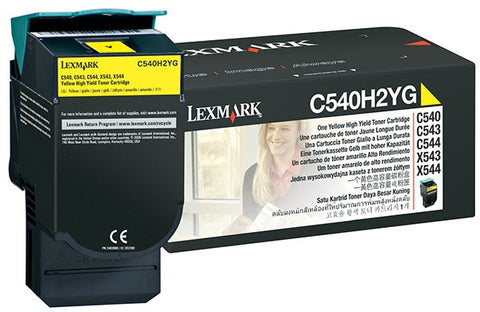 Lexmark High Yield Yellow Toner Cartridge (2000 Yield)