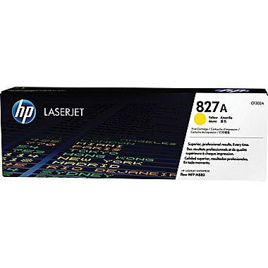HP 827A (CF302A) Yellow Original LaserJet Toner Cartridge (32000 Yield)
