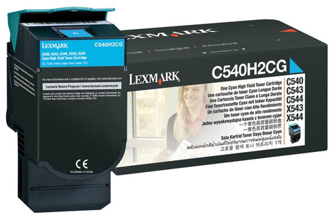 Lexmark High Yield Cyan Toner Cartridge (2000 Yield)