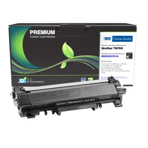 MSE MSE Remanufactured High Yield Toner Cartridge for Brother TN760