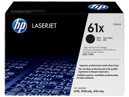 HP OEM HP 61XL (C8061X) Toner Cartridge, Black, 10K High Yield